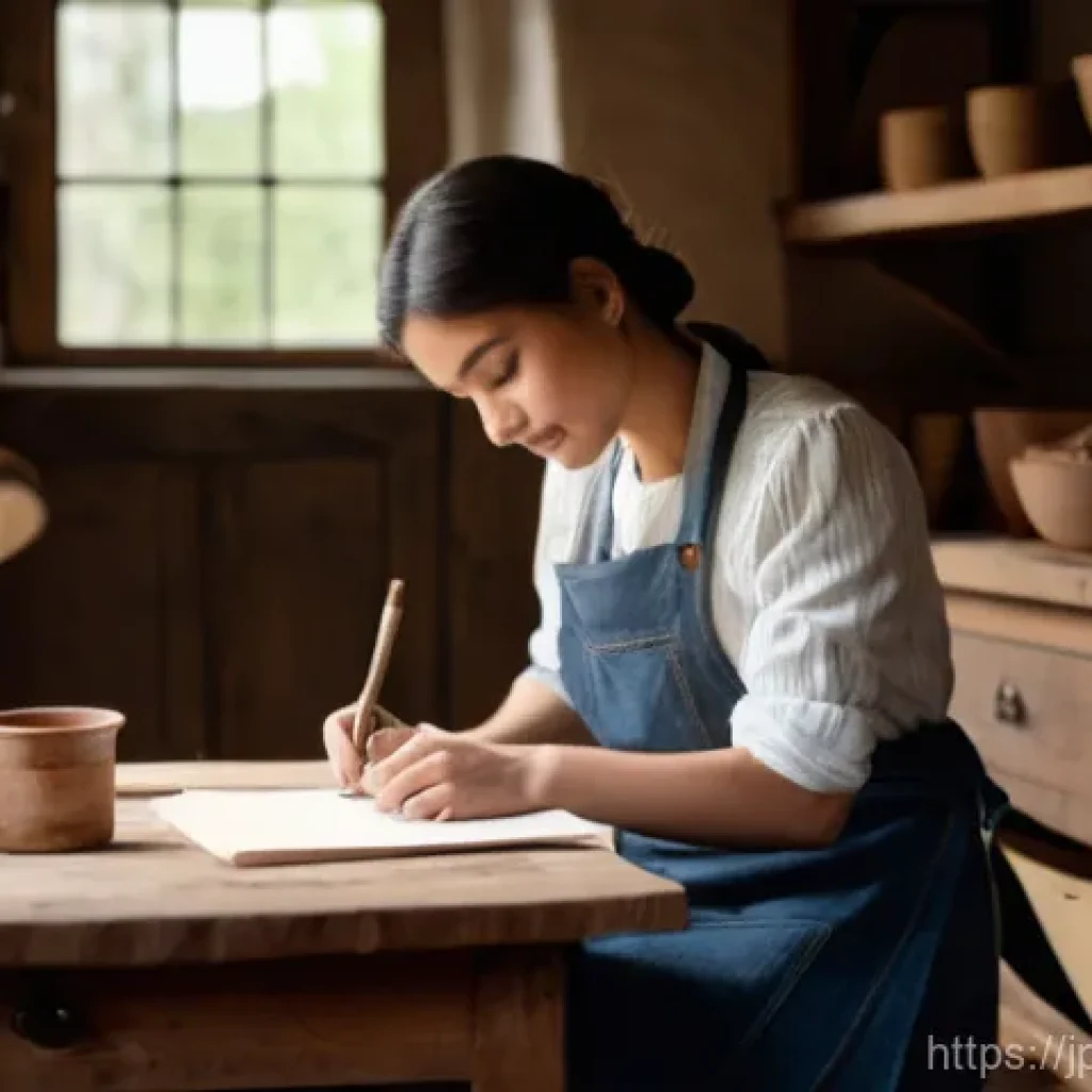 브랜드 스토리텔링을 위한 콘텐츠 기획 방법 - **Prompt: The Genesis of Passionate Craftsmanship**
A heartfelt, cinematic photograph capturing ...