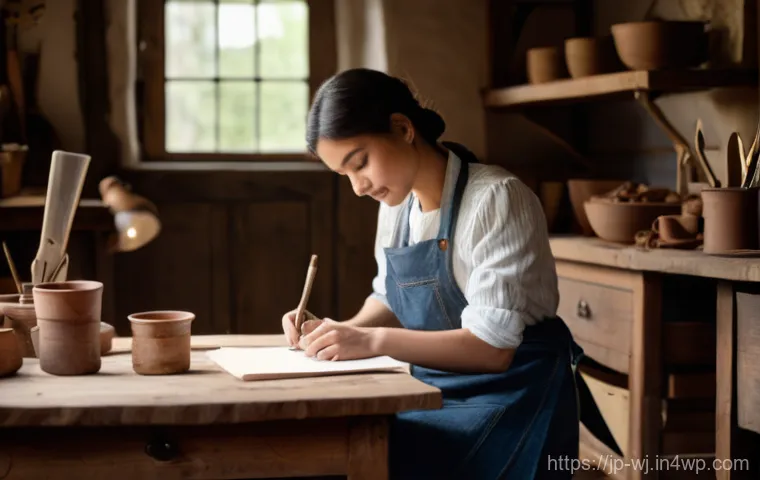 브랜드 스토리텔링을 위한 콘텐츠 기획 방법 - **Prompt: The Genesis of Passionate Craftsmanship**
    A heartfelt, cinematic photograph capturing ...